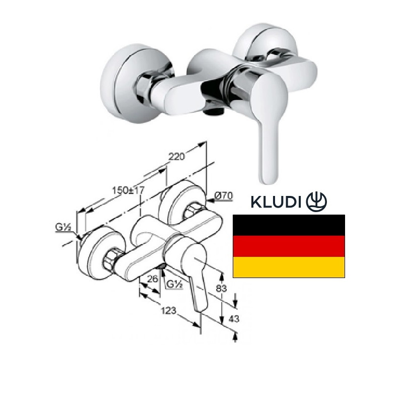Shower faucet 378410565, PURE&EASY