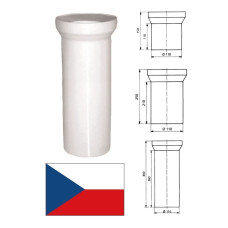 WC фановая труба для подключения KP15000, DN100