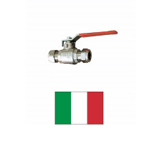 Ball valve with reduction to copper 7956, D15