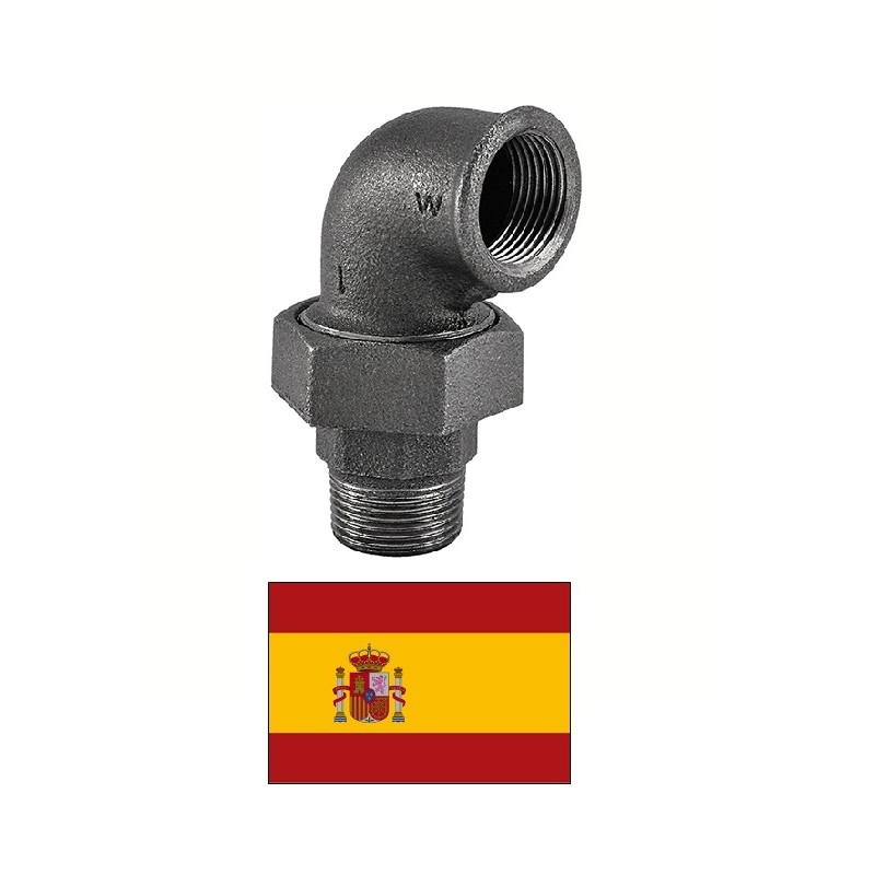 Elbow conic connector F-M 96 M, 1