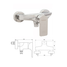 Shower faucet w/o set MG-2340, SALACA