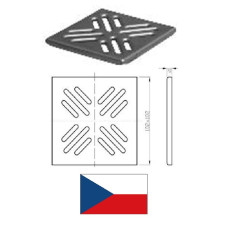 Trapu reste 150x150 ner.tērauds NSIA0C0, 150x150