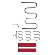 DVŽ 3 viļņu L-550 C-850 1* 10556, 3-VIĻŅU
