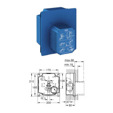 Подводка для смыва писсуара, RAPIDO U