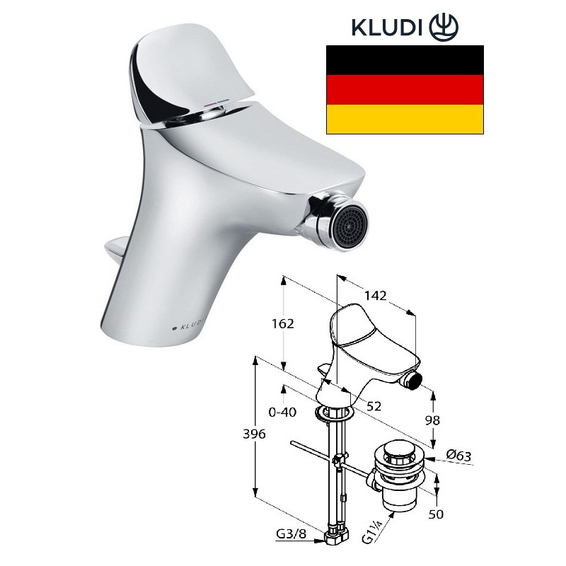 Bidet faucet 532160575, AMBIENTA