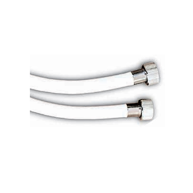 Dušas pievads PVC (balts) 150 cm 710/10, 1/2X1/2