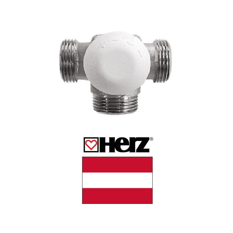 Thermostat ventil 3-way 1/2 1776144L, HERZ-TS3D