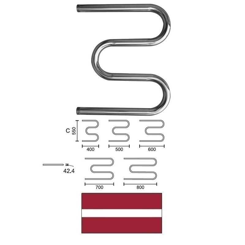 DVŽ M-veida L-850 C-550 11/4* 11485, M-VEIDA