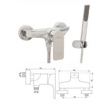 Shower faucet with set MG-2341, SALACA