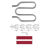 Tow.dryer BUTTERFLY L-550 C-250 3/4*, TAURENIS