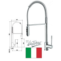 Kitchen sink faucet with a shower 12481, TECH