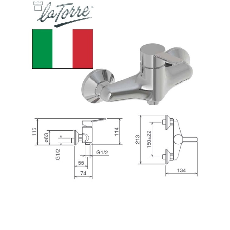 Shower faucet 42030, NEW PRO