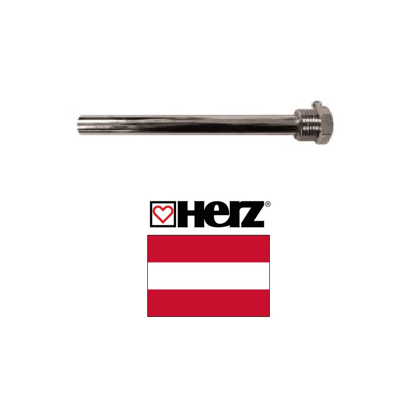 Submersible shell, brass 1631301, HERZ