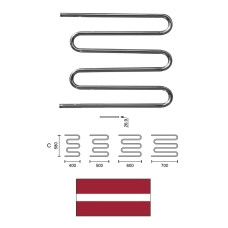 DVŽ 3 viļņu L-600 C-580 3/4* 11164, 3-VIĻŅU