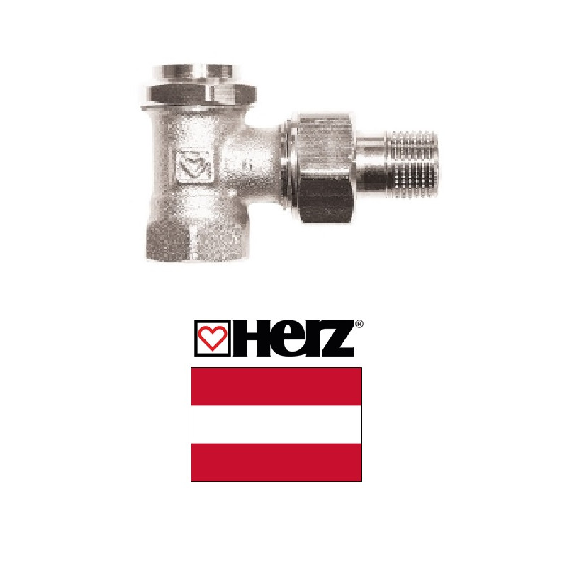 Backflow valve 3/4 90^ 1392402, HERZ-RL-5